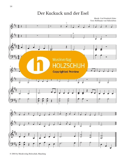 Der Kuckuck und der Esel